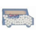 Peppermint Flavor Mints & Toothpicks w/ Van Shaped Case